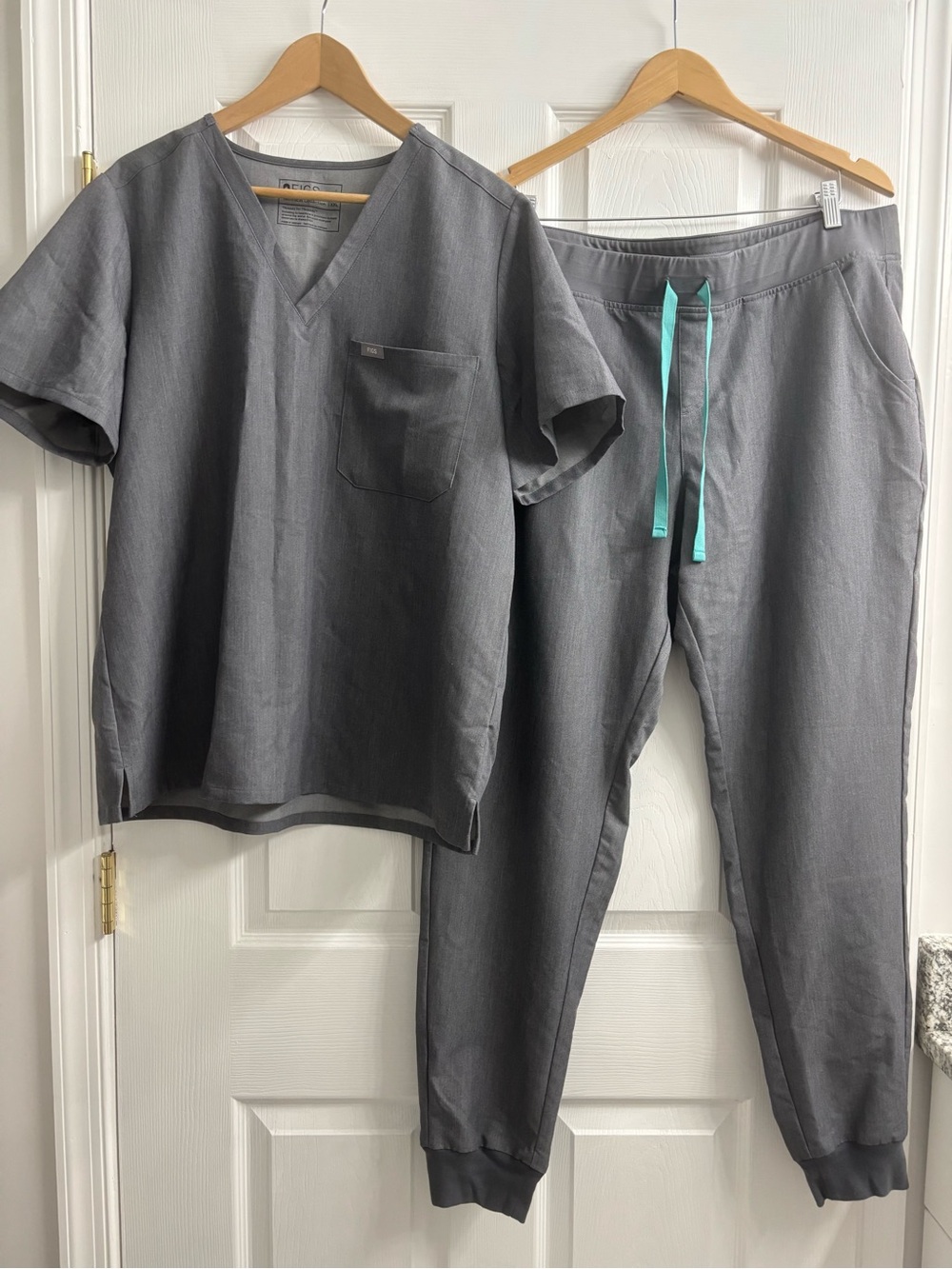 Figs Graphite Grey Set Zamora Joggers Catarina XXL Tall 2pc Uniform